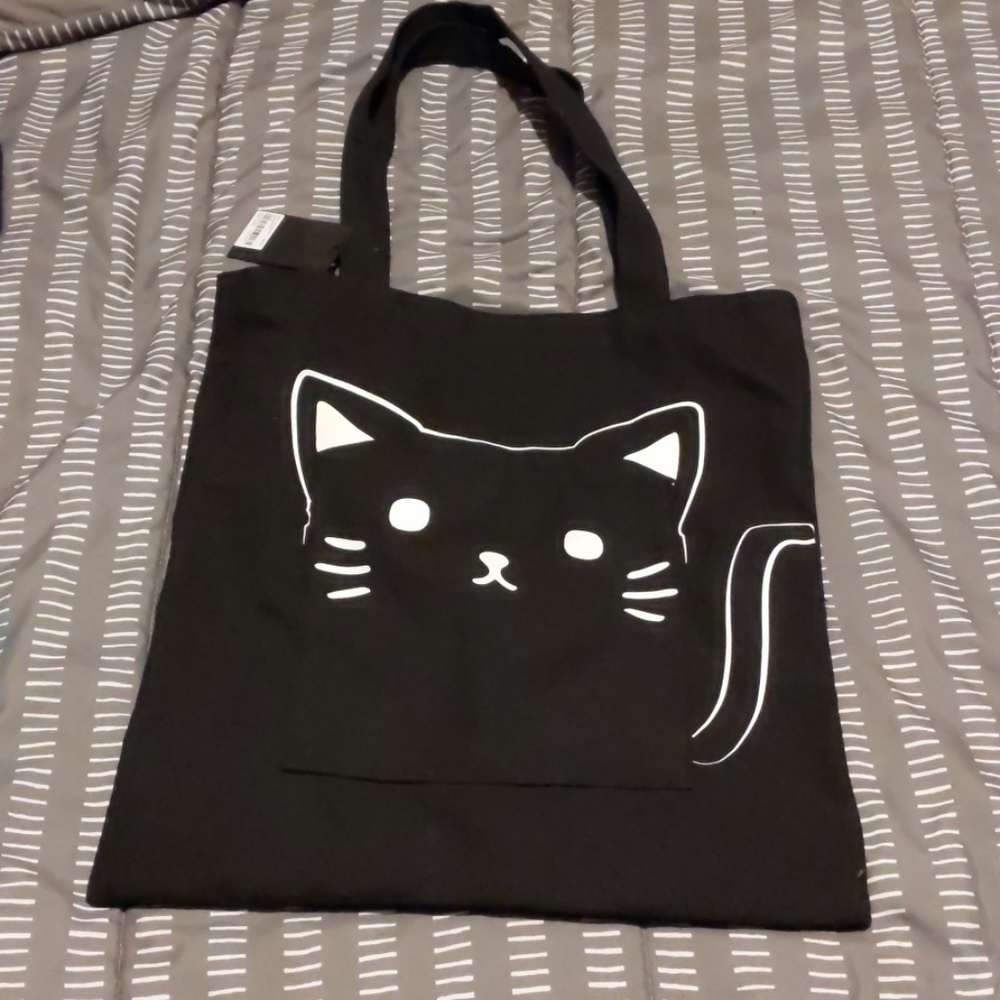 Black Kitty purse